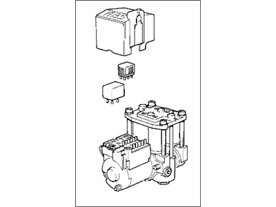 1988 BMW 750iL ABS Pump And Motor Assembly - 34511160006