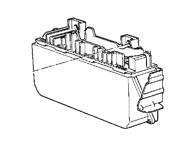 1993 BMW 750iL ABS Control Module - 34521159494