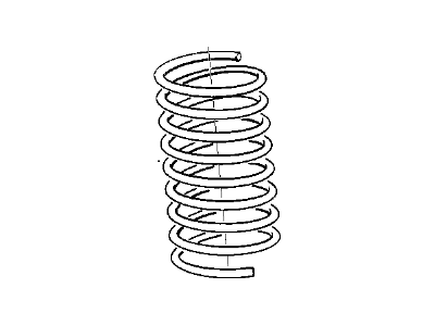 1990 BMW 735i Coil Springs - 33531131886