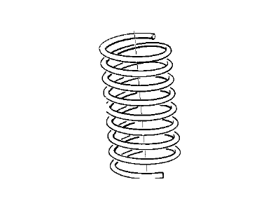 1991 BMW 535i Coil Springs - 33531133340