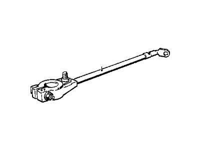 1988 BMW 535i Battery Cable - 12421279650