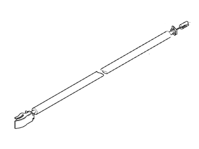 BMW 330Ci Door Latch Cable - 51218221519