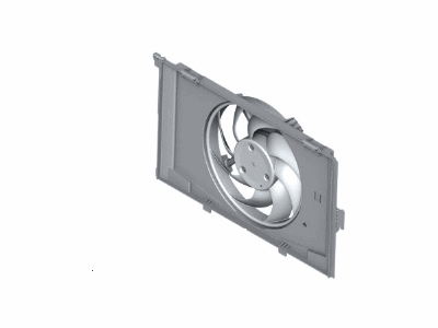 BMW 17428642143 Fan Housing