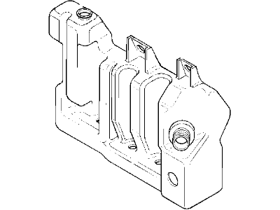 BMW 540i Washer Reservoir - 61678361442