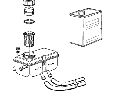 BMW 34321114907 Expansion Tank