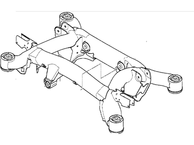 BMW Axle Beam - 33311097248