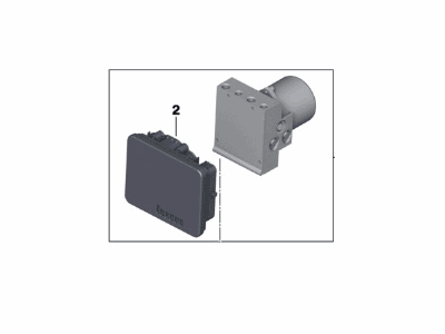 2018 BMW 530e ABS Control Module - 34516895895