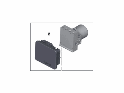 BMW 530e xDrive ABS Control Module - 34526899031