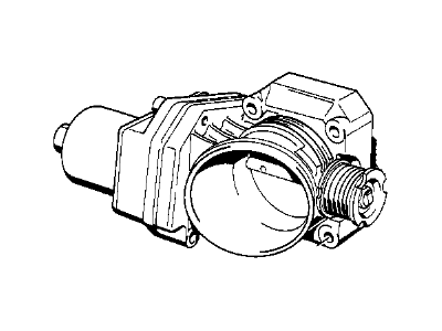 BMW 850CSi Throttle Body - 13541736856