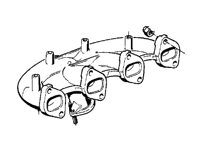 BMW 11751264071 Exhaust Manifold