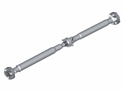 BMW 650i Drive Shaft - 26107631349