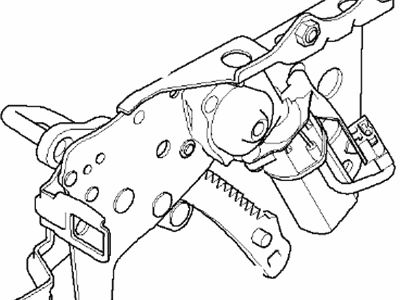 BMW 52208258746 Right Seat Angle Adjustment