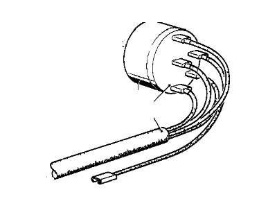 1977 BMW 320i Ignition Switch - 61311358932