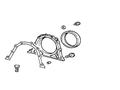 BMW 740iL Crankshaft Seal - 11141436109