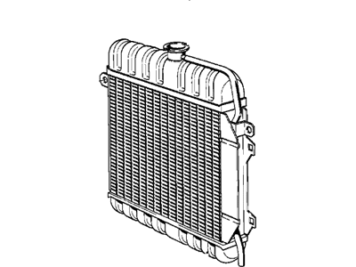 1977 BMW 320i Radiator - 17111114577