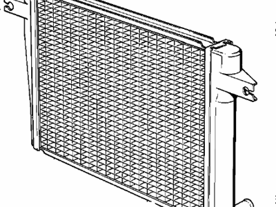 1991 BMW 325i Radiator - 17111468074