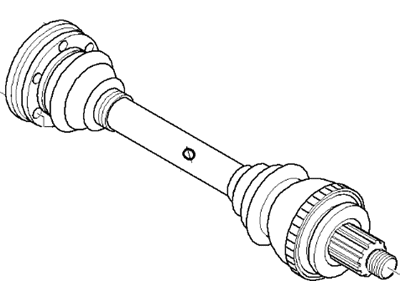 1996 BMW Z3 Axle Shaft - 33211229665