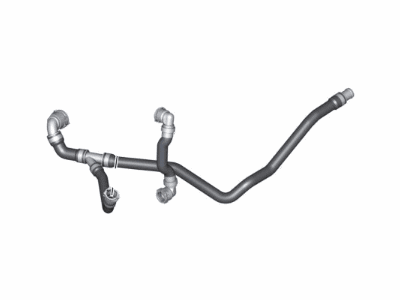 2015 BMW X4 Coolant Reservoir Hose - 17127646157