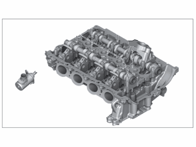 BMW 11122906665 Valve Gear Cylinder Head