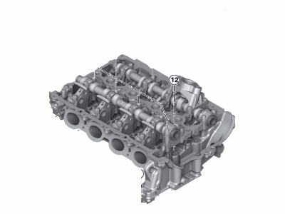 2017 BMW X1 Cylinder Head - 11128482777