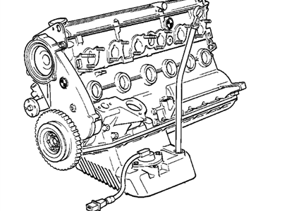 BMW 11001735062 Exchange Short Engine