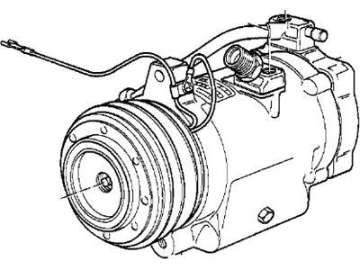 1981 BMW 320i A/C Compressor - 64521365073