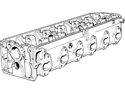 1990 BMW 735iL Cylinder Head - 11121707150