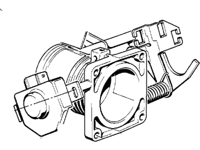 BMW 13541726611 Throttle Body