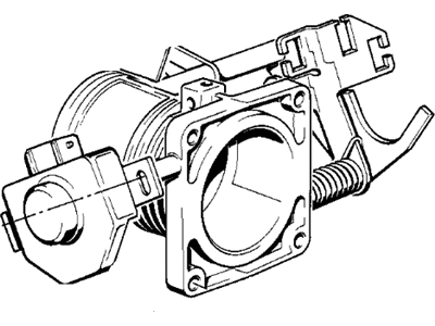 BMW 13541726609 Induction Throttle Body