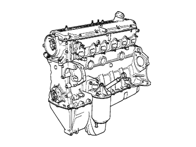 BMW 11001735079 Exchange Short Engine