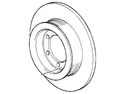 BMW 325Ci Crankshaft Pulley - 11237513862