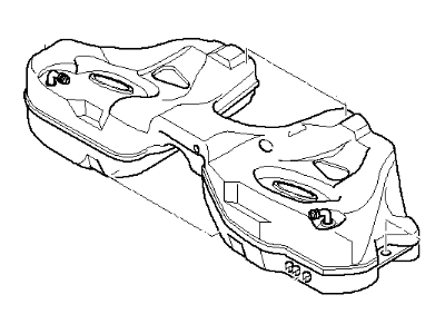 BMW 760i Fuel Tank - 16116764960