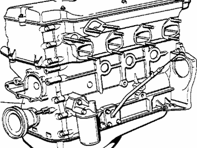 BMW 11009059265 Set Mounting Parts Short Engine