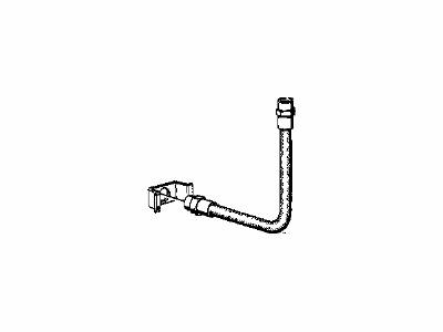 1977 BMW 530i Brake Line - 34321113183