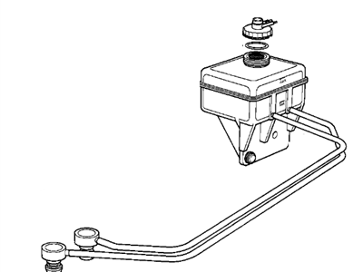 BMW 34321160576 Expansion Tank