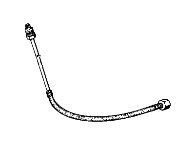 1978 BMW 320i Clutch Hose - 21521120306