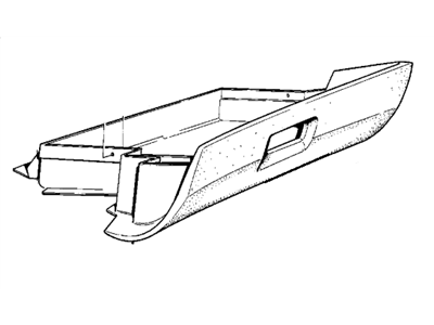 BMW 51168129381 Glove Box