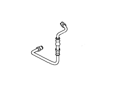 BMW X3 Brake Booster Vacuum Hose - 34323332360