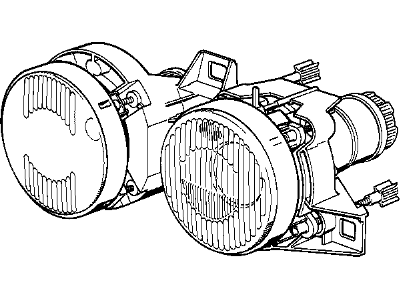 BMW 635CSi Headlight - 63121385811
