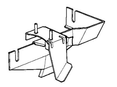 BMW 41148117990 Bracket For Oil Carrier/Suction Silencer