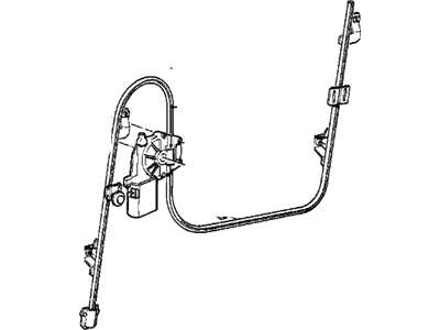 1984 BMW 325e Window Regulator - 51321906851