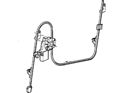 1990 BMW 325ix Window Regulator - 51331906966