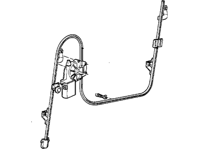 1988 BMW 325i Window Regulator - 51331911384