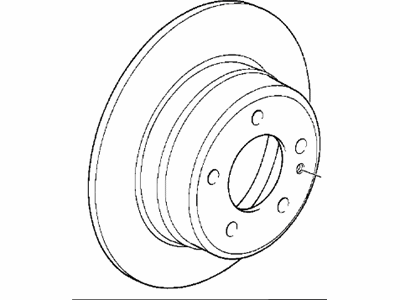 BMW 34211163145 Brake Disc