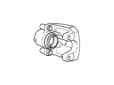 1989 BMW 535i Brake Caliper - 34211160382