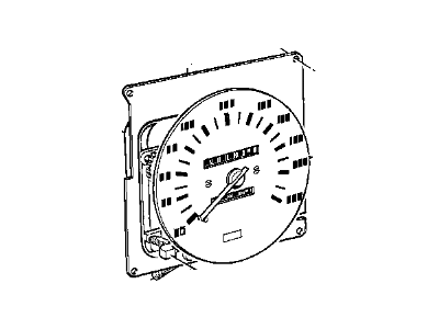 1981 BMW 320i Tachometer - 62121367904