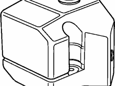 Genuine BMW Windshield Washer Fluid Reservoir For E30 E36 318i 325i (1985-1993)