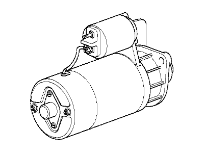 BMW 12412344242 Exchange Starter Motor