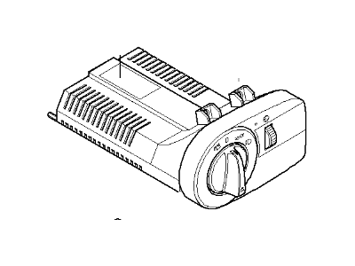 BMW 61319146286 Headlamp Switch