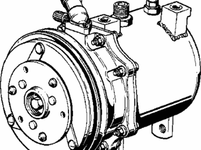 BMW 750iL A/C Compressor - 64528390964